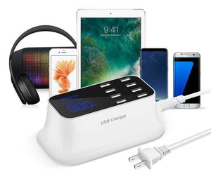 8-Port Multi USB Charger Hub Charging Station - Pinnacle Accessories
