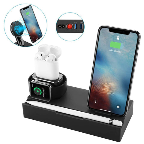 Image of Multi Function Wireless Charging Dock and Station - Pinnacle Accessories