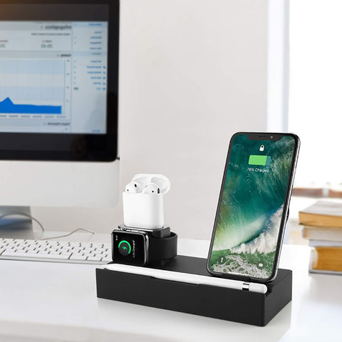 Image of Multi Function Wireless Charging Dock and Station - Pinnacle Accessories