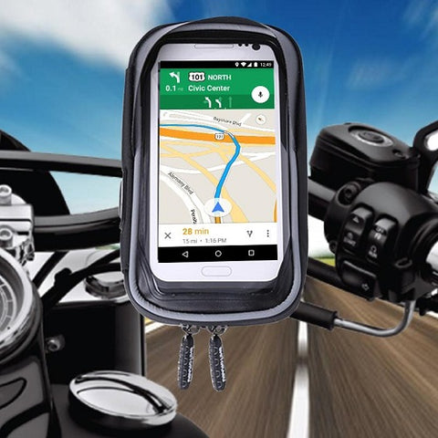 Image of Waterproof Motorcycle Phone Mount by Pinnacle Accessories™ - Pinnacle Accessories