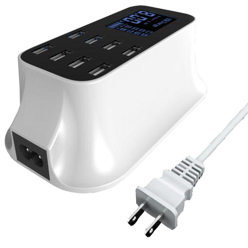 8-Port Multi USB Charger Hub Charging Station - Pinnacle Accessories