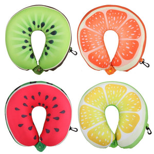 Fruity Travel Neck Support Pillow Cushion - Pinnacle Accessories