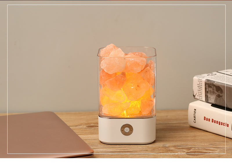 USB Himalayan Salt Lava Lamp - Pinnacle Accessories