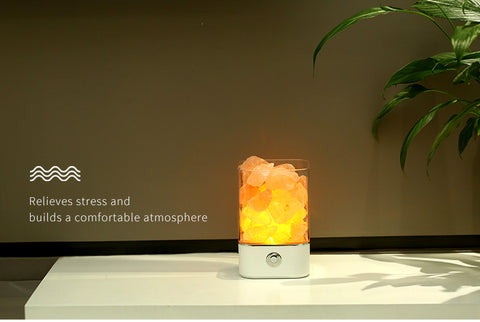 Image of USB Himalayan Salt Lava Lamp - Pinnacle Accessories