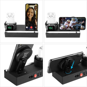 Multi Function Wireless Charging Dock and Station