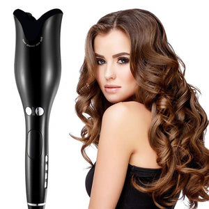 Automatic Rotating Hair Self 1 Inch Curling Iron Wand Tongs